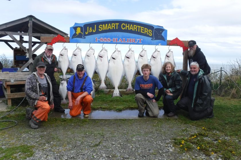 Halibut fishing in Ninilchik, Alaska, on 08-20-2012 | J&J Smart Charters